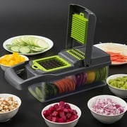 Fruit Peeler Food Salad Vegetable Cutter Slicer Dicer Chopper Kitchen Tool 8 In1